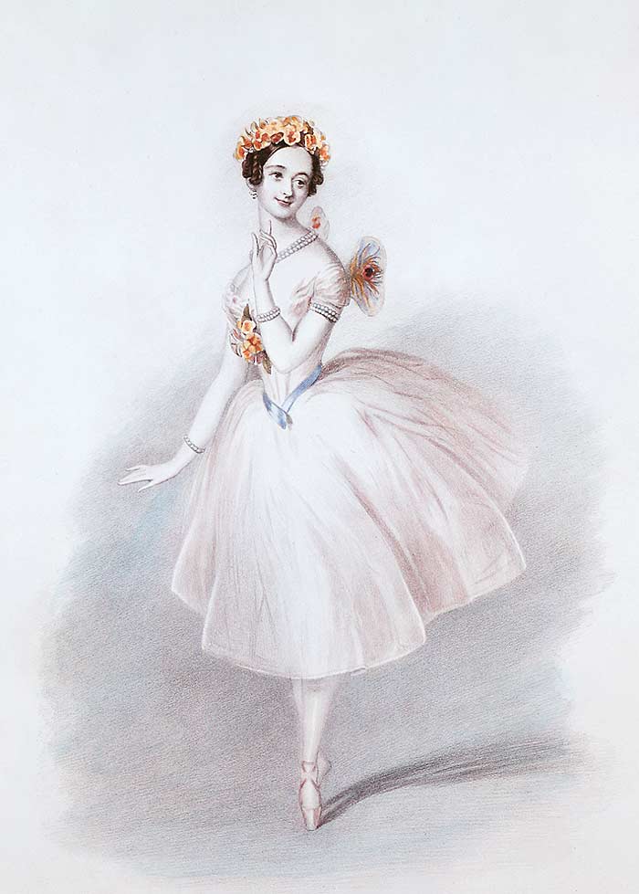 Sylphide, Marie Taglioni 1832 Fonte: internet