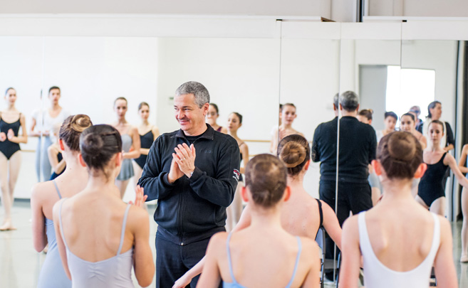 Grandi maestri alla Scuola del Balletto di Roma